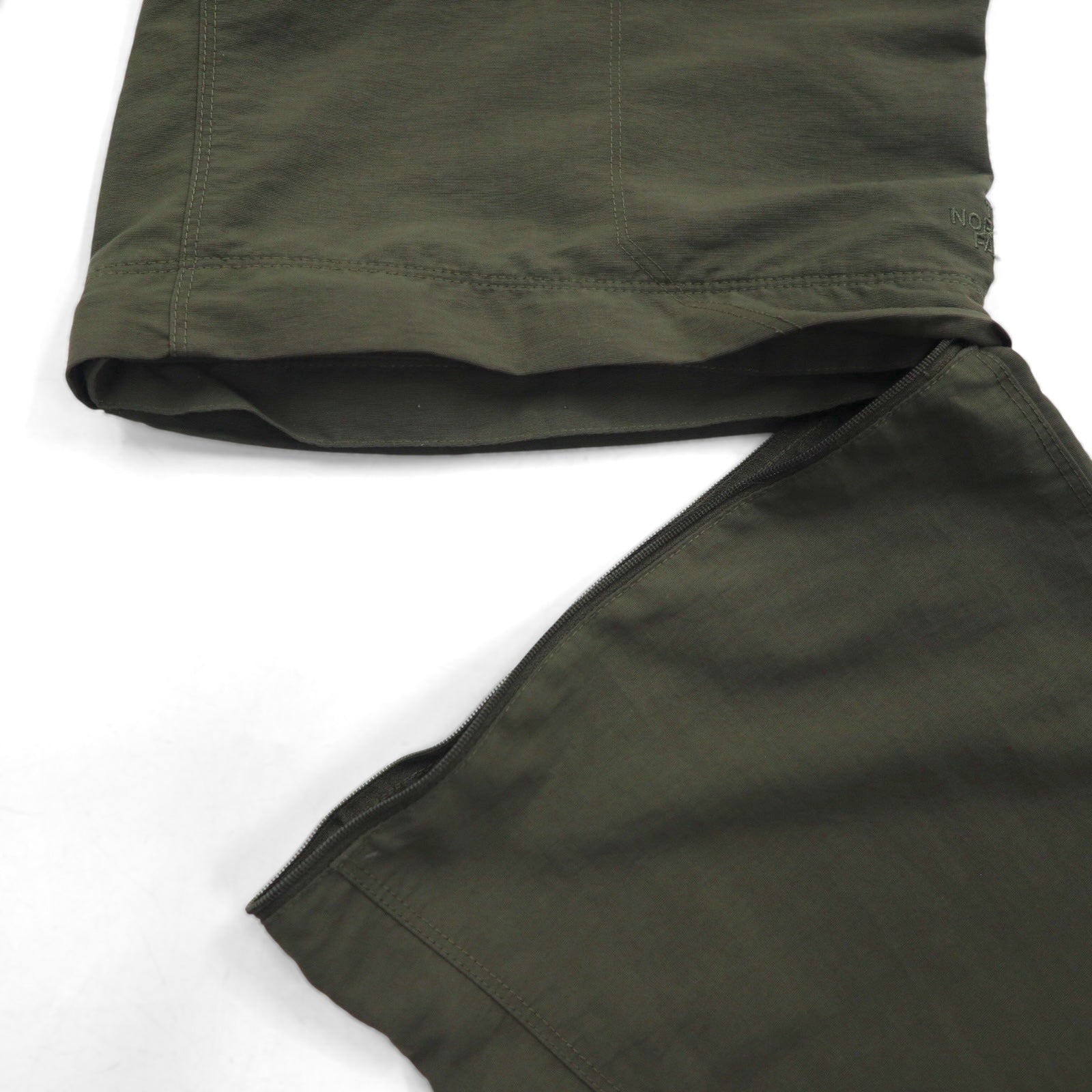 THE NORTH FACE Outdoor 2-Way Convertible Cargo Pants, Size M, Khaki, Nylon, US Standard, AJFB