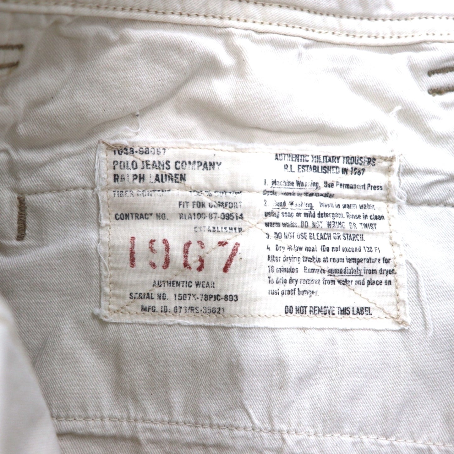 POLO JEANS CO. RALPH LAUREN 90年代 ワイド カーゴ チノパンツ L ベージュ ワーク