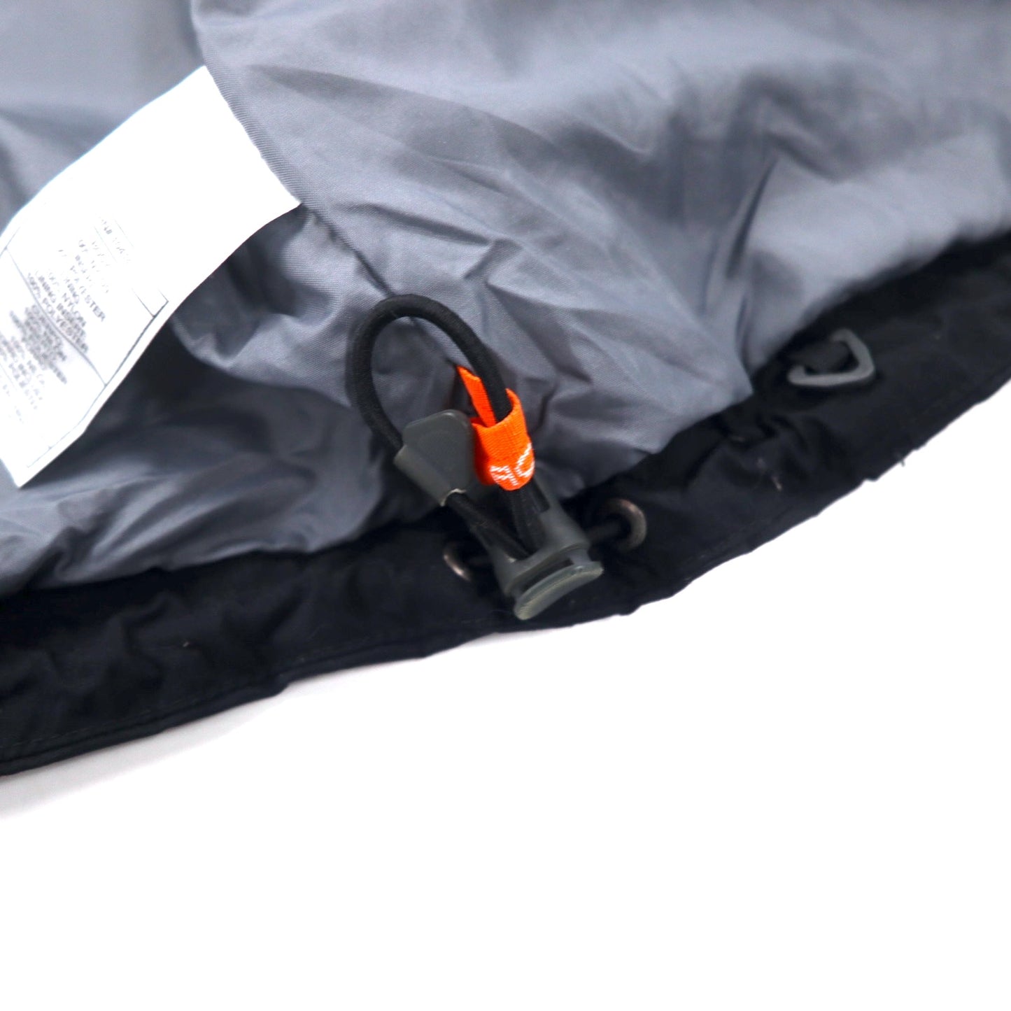 NIKE ACG マウンテンパーカー M ブラック ナイロン 防水 フード着脱式 ジップインジップ搭載 ワンポイントロゴ刺繍
