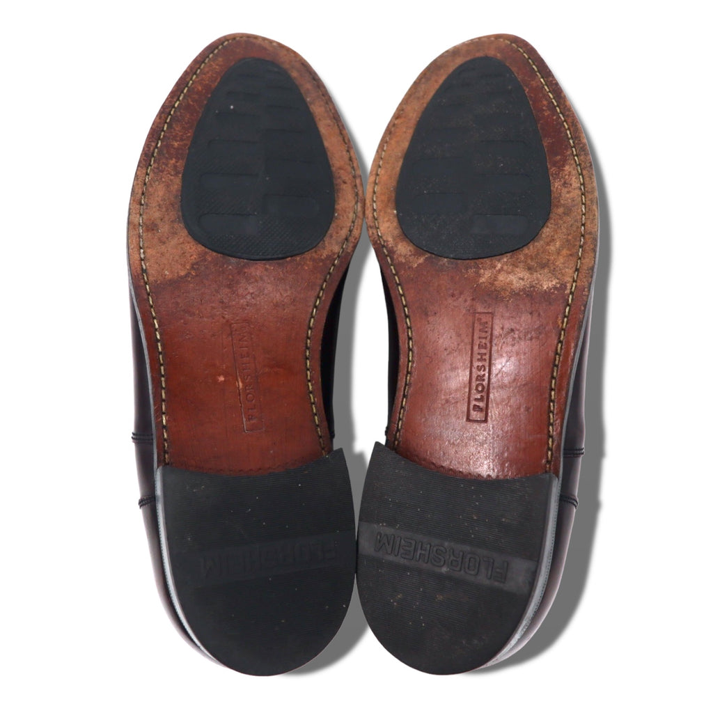 FLORSHEIM Straight Tip Oxford Shoes 27cm Burgundy Leather 536656 898 02