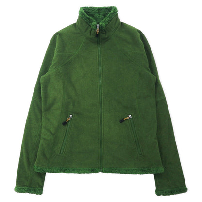 日本然リトテ-古着オンライン-NIKE ACG フルジップ フリースジャケット M カーキ ポリエステル-Nike ACG Full Zip FLEECE Jacket M KHAKI Polyester