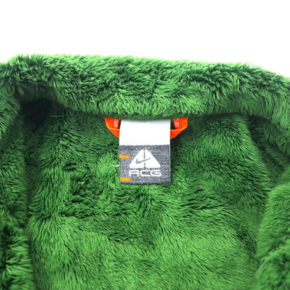 NIKE ACG フルジップ フリースジャケット M カーキ ポリエステル