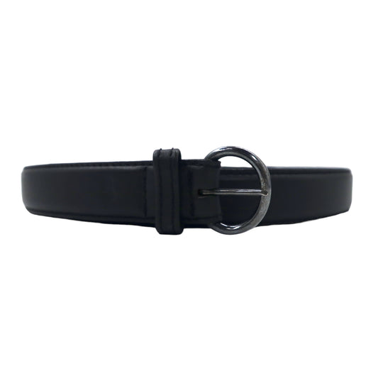 日本然リトテ-古着オンライン-Polo by Ralph Lauren レザーベルト 34/85 ブラック-POLO BY RALPH LAUREN Leather Belt 34/85 Black