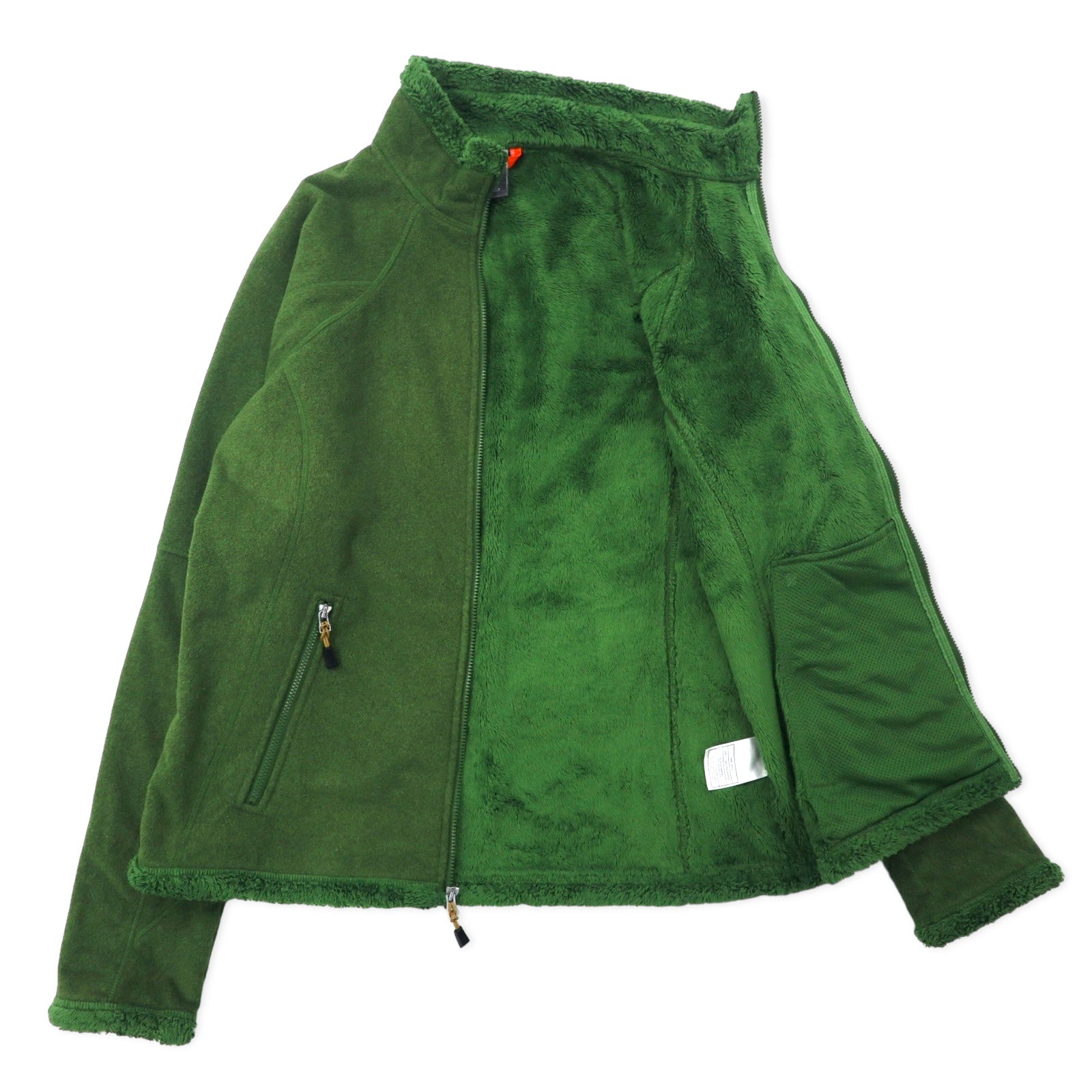 NIKE ACG フルジップ フリースジャケット M カーキ ポリエステル