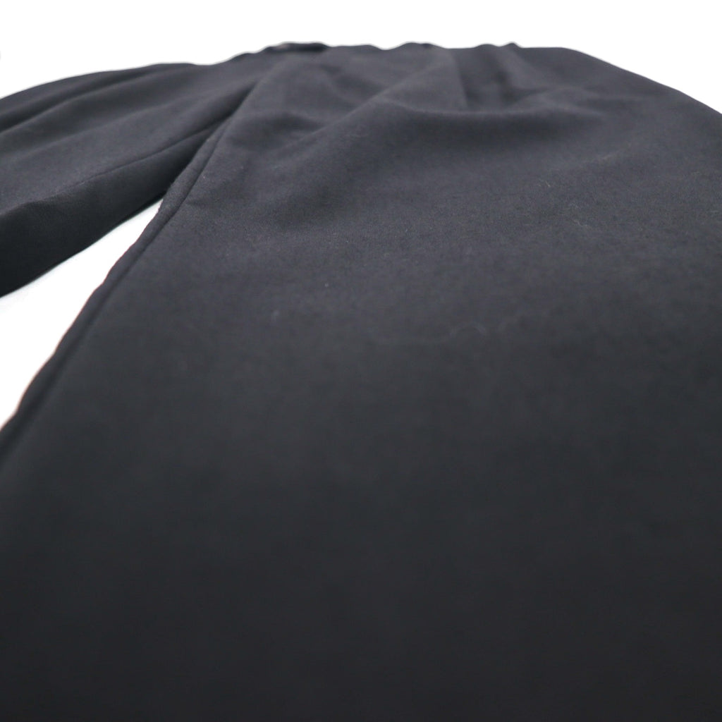 Nautica 90s Super 100s 2-pleat Wide Leg Slacks, Size L, Black Wool