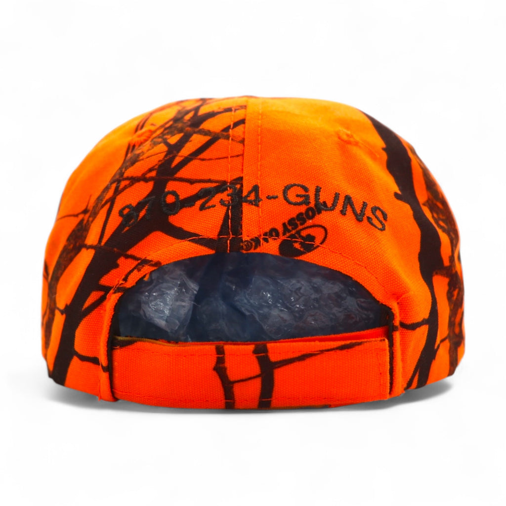 MOSSY OAK Real Tree Camo Outdoor Cap FREE Belt Orange Cotton Steve's