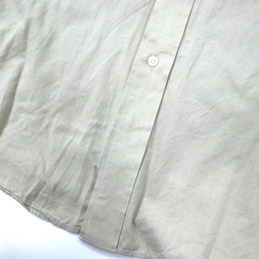 CHAPS RALPH LAUREN 90年代 ドレスシャツ L ベージュ コットン 日本製