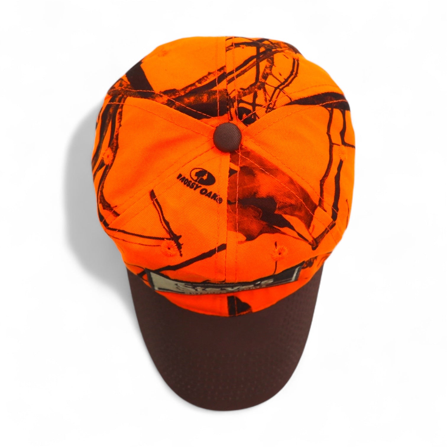 MOSSY OAK Real Tree Camo Outdoor Cap FREE Belt Orange Cotton Steve's