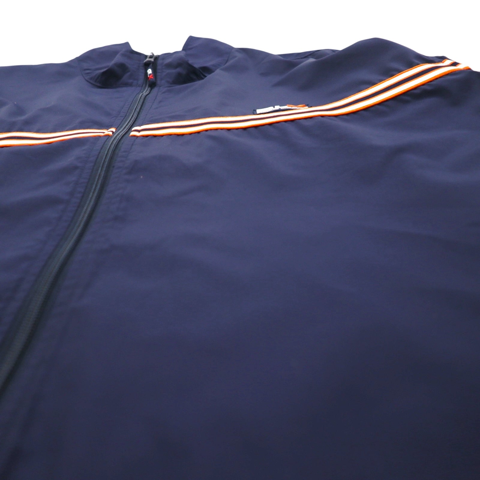 RLX Ralph Lauren スタンドカラー トラックジャケット 2XL ネイビー ドローコード サイドジップポケット