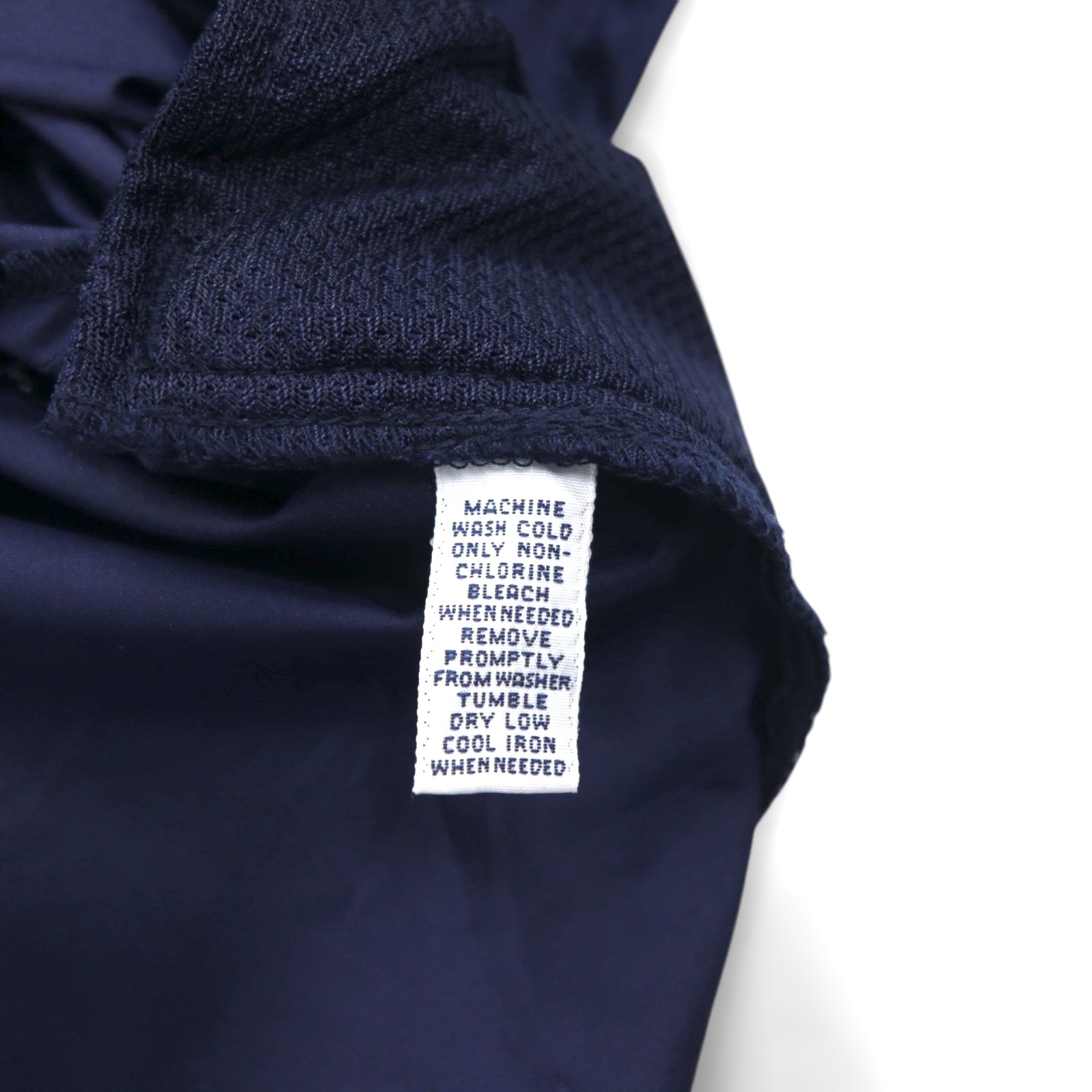 RLX Ralph Lauren スタンドカラー トラックジャケット 2XL ネイビー ドローコード サイドジップポケット