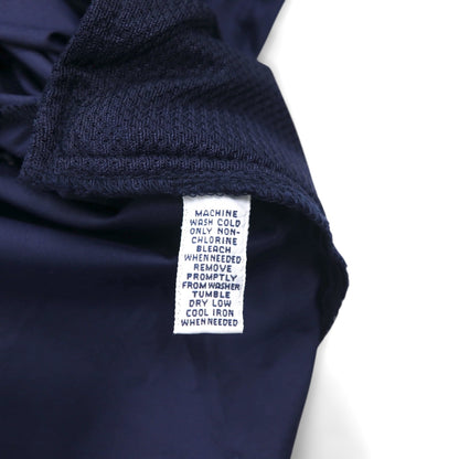 RLX Ralph Lauren スタンドカラー トラックジャケット 2XL ネイビー ドローコード サイドジップポケット