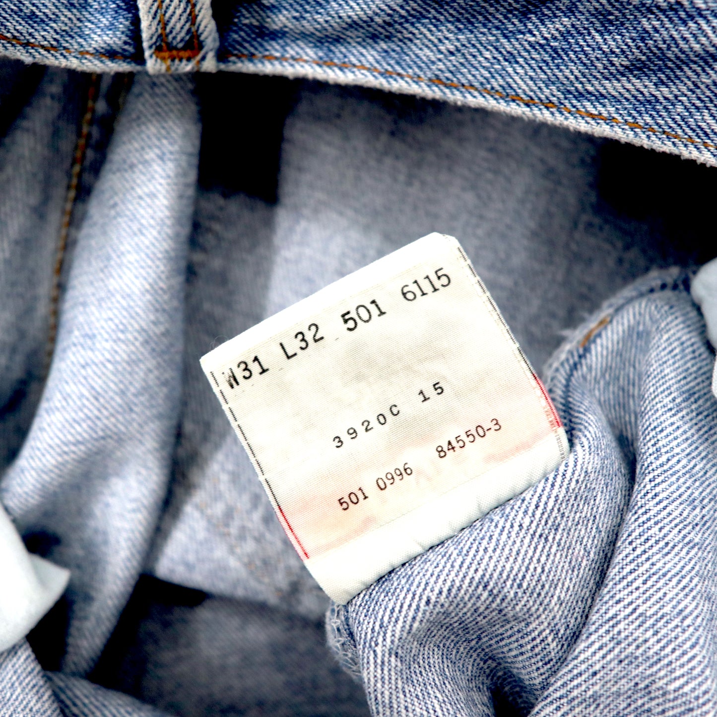 USA製 90年代 Levi's 501 デニムパンツ 31 ブルー アイスウォッシュ 501 6115