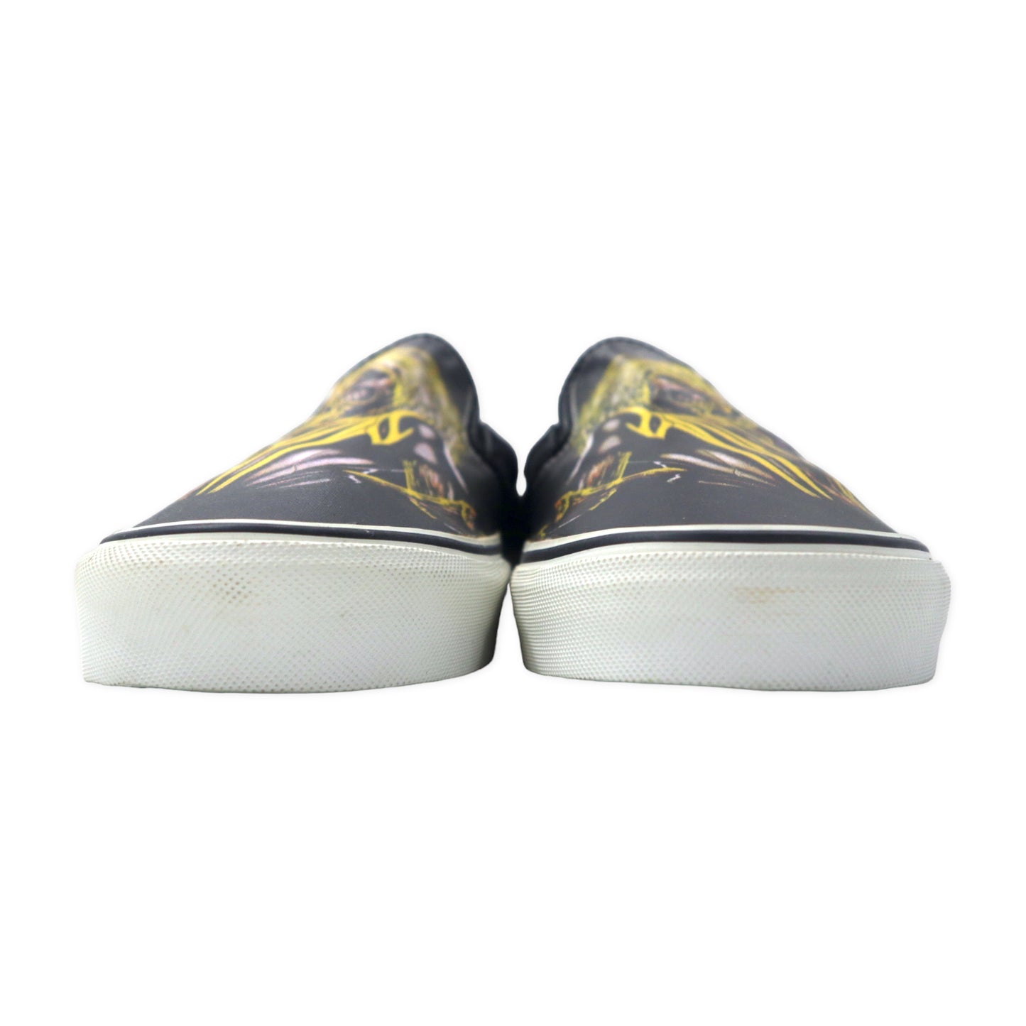 VANS × IRON MAIDEN スリッポン スニーカー 27.5cm ブラック アイアンメイデン バンド 総柄 KILLER SLIP-ON