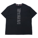 日本然リトテ-古着オンライン-MONCLER Tシャツ 3XL ブラック コットン Grenoble Sketch T-SHIRT F20978C70610 8390T 20-4265 トルコ製-MONCLER T-Shirt 3XL Black Cotton Grenoble Sketch T-SHIRT F20978C70610 8390T 20-4265 Türkiye Made