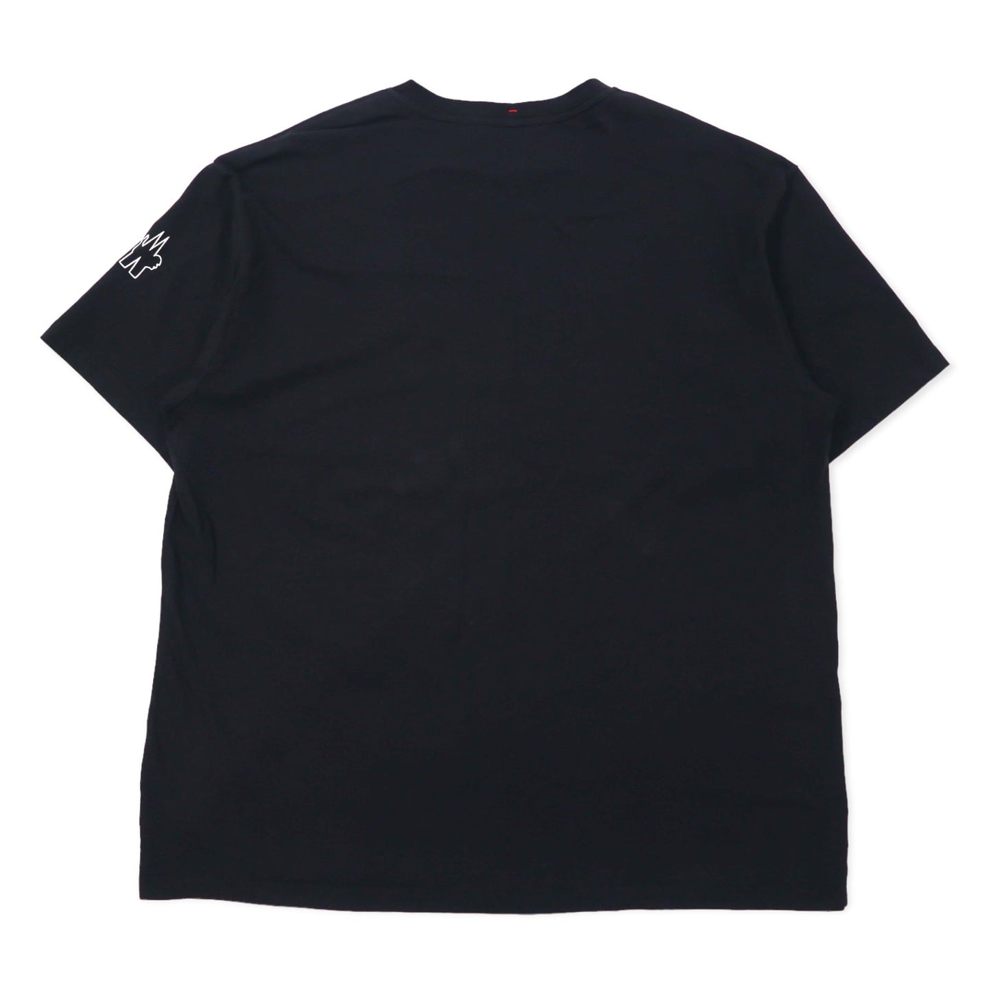 MONCLER Tシャツ 3XL ブラック コットン Grenoble Sketch T-SHIRT F20978C70610 8390T 20-4265 トルコ製