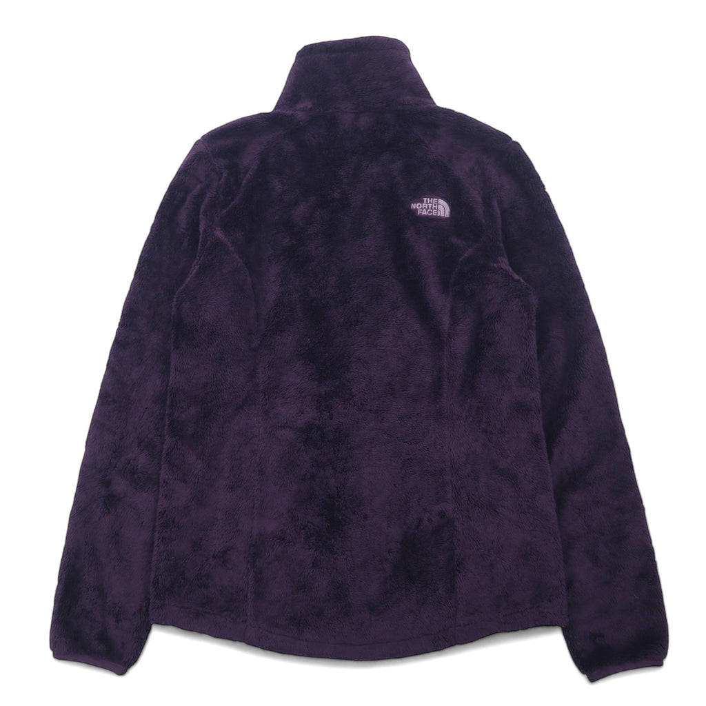 THE NORTH FACE フルジップ フリースジャケット S パープル ポリエステル ロゴ 刺繍 Osito 2 Jacket NF00C782
