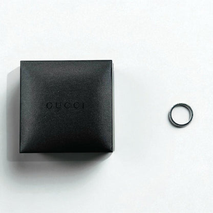 GUCCI シェリーライン ディアマンティッシマ リング 指輪 14号 シルバー Ag925 イタリア製