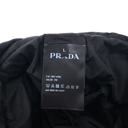 PRADA パデッド リナイロン バケットハット Padded Re-Nylon Bucket Hat キルティング ロゴプリント 22AW 2HC252