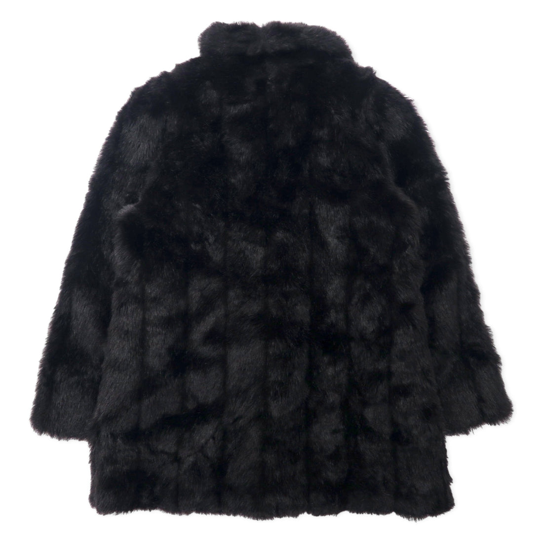 Monterey USA製 90年代 フェイクファージャケット ファーコート 10 ブラック アクリル