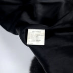 Monterey USA製 90年代 フェイクファージャケット ファーコート 10 ブラック アクリル