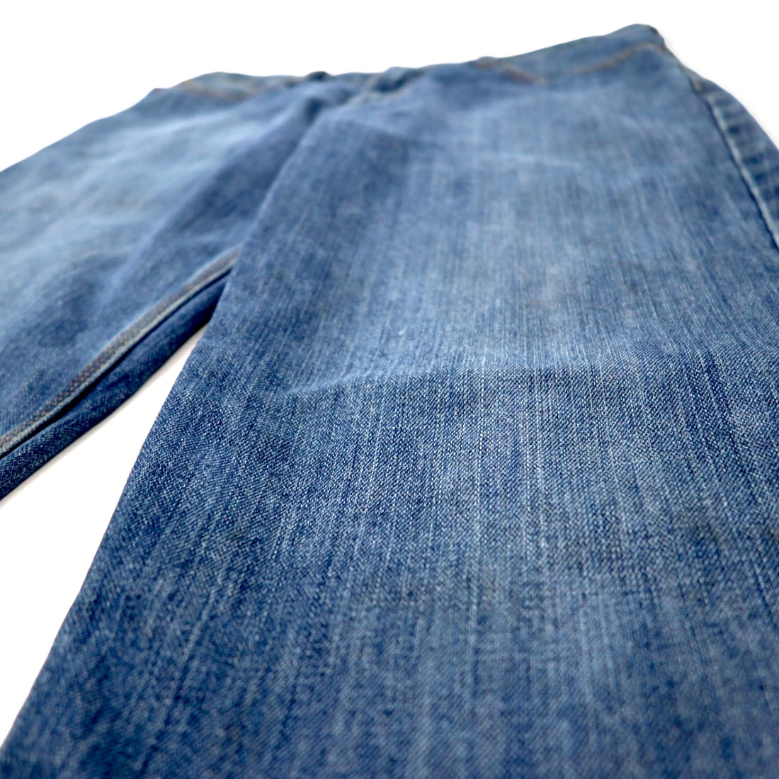 Carhartt Relaxed Fit Denim Pants Size 34 Blue Cotton Zipper Fly 101483-980 Made in Mexico