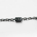 GUCCI トレードマーク Gモチーフ ロゴプレート チェーン ネックレス ペンダント SV925 イタリア製