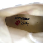 PLAY COMME des GARCONS × CONVERSE チャックテイラーハイ Chuck Taylor Hi スニーカー 27cm ホワイト キャンバス 1CL703