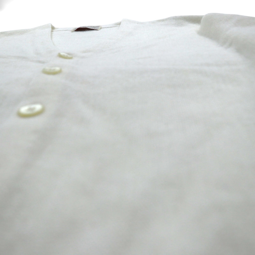 80s USA Vintage Cardigan LORD JEFF カーディガン L ホワイト アクリル 80年代 USA製