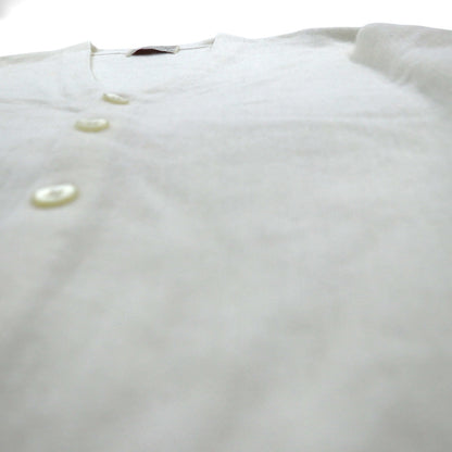 80s USA Vintage Cardigan LORD JEFF カーディガン L ホワイト アクリル 80年代 USA製