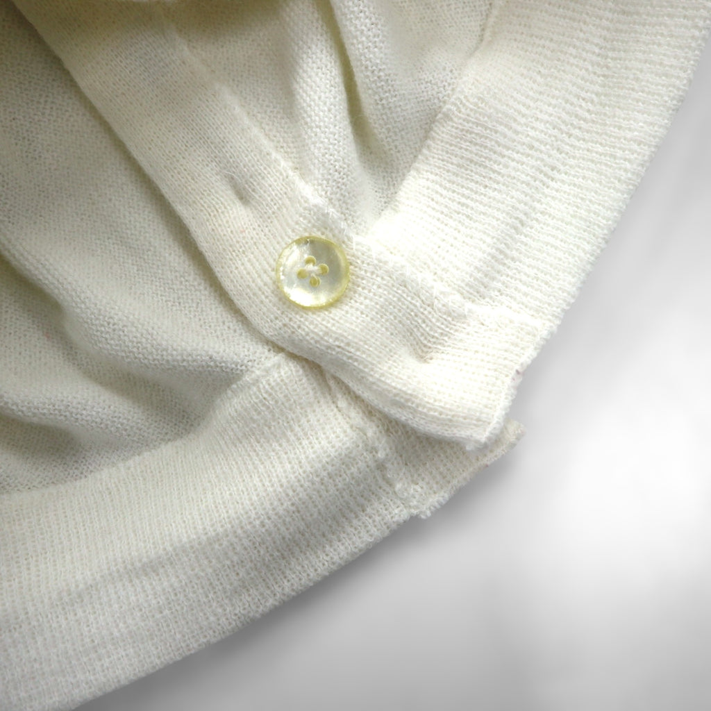 80s USA Vintage Cardigan LORD JEFF カーディガン L ホワイト アクリル 80年代 USA製