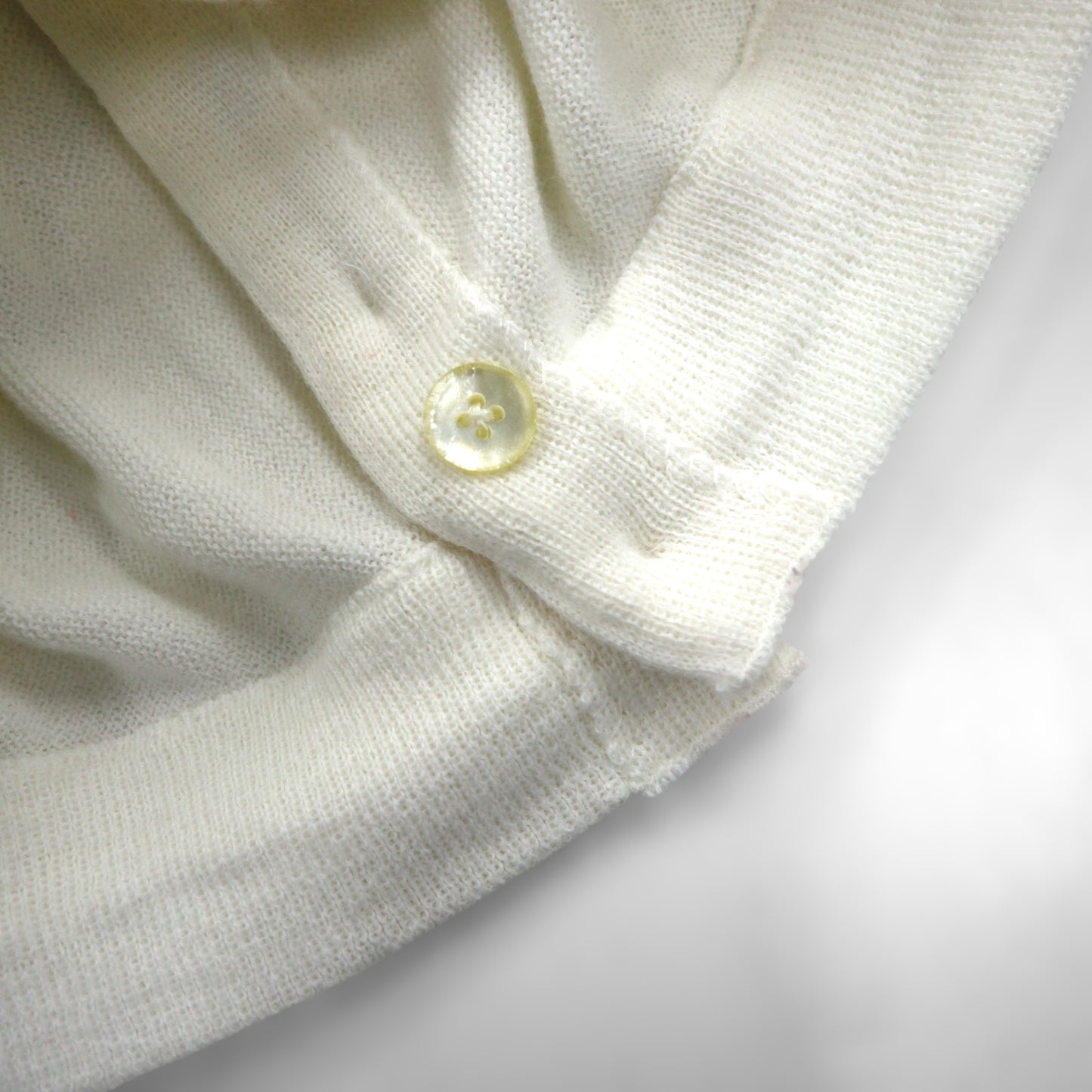 80s USA Vintage Cardigan LORD JEFF カーディガン L ホワイト アクリル 80年代 USA製