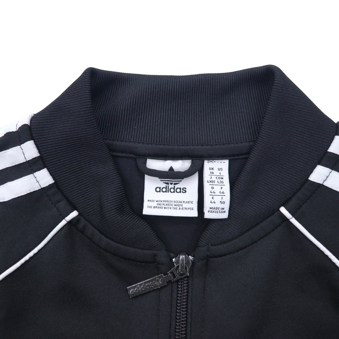 adidas originals ATP style track jacket jersey 4XL black polyester trefoil logo 3 stripes PRIMEBLUE SST GD2374