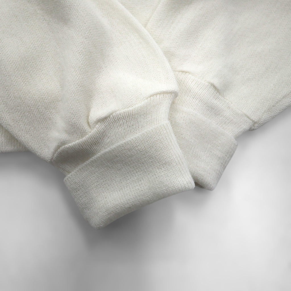 80s USA Vintage Cardigan LORD JEFF カーディガン L ホワイト アクリル 80年代 USA製