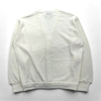 80s USA Vintage Cardigan LORD JEFF カーディガン L ホワイト アクリル 80年代 USA製