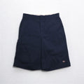Dickies ハーフパンツ ワーク ショートパンツ L ネイビー ポリエステル コットン ホンジュラス製