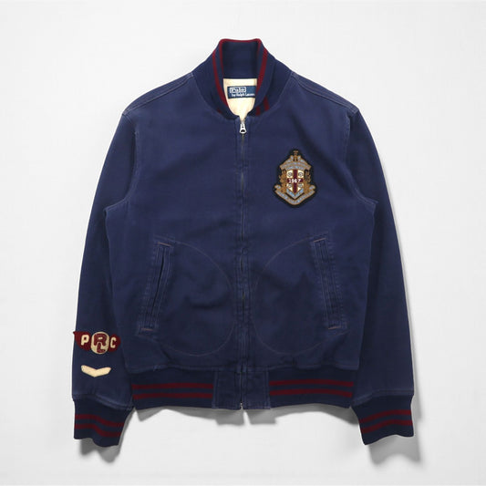 Polo by Ralph Lauren 90年代 スウィングトップ スポーツジャケット ブルゾン M ネイビー TALONジップ リブライン