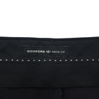 DOCKERS PREMIUM ( Levi's ) リラックスフィット 2タック ワイド チノパンツ L ネイビー コットン