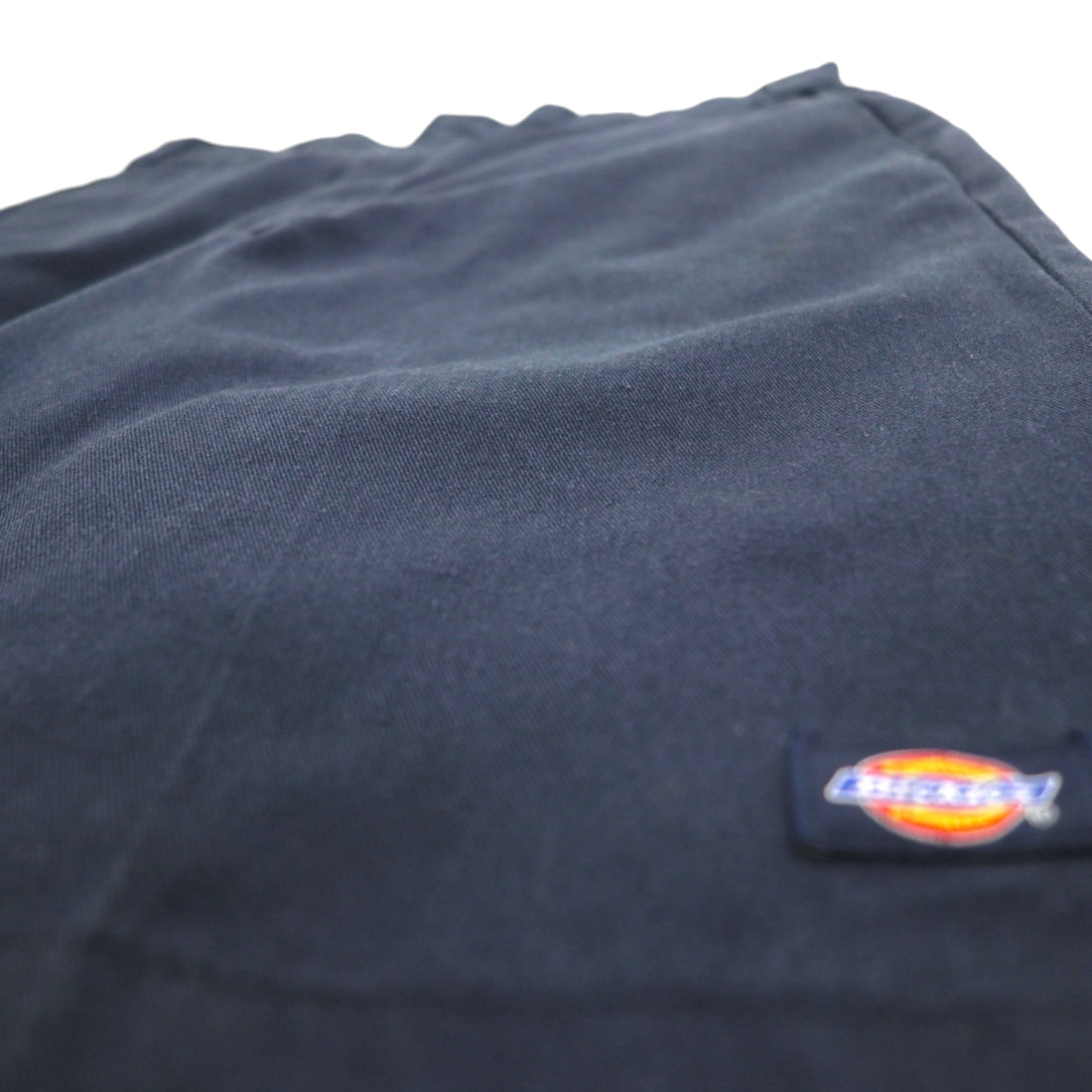 Dickies ハーフパンツ ワーク ショートパンツ L ネイビー ポリエステル コットン ホンジュラス製