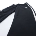 adidas originals Track pants Jersey M Black Side 3 Stripes Snap Trefoil logo Embroidery Big Boy's Snap Black Track Pants CV8312