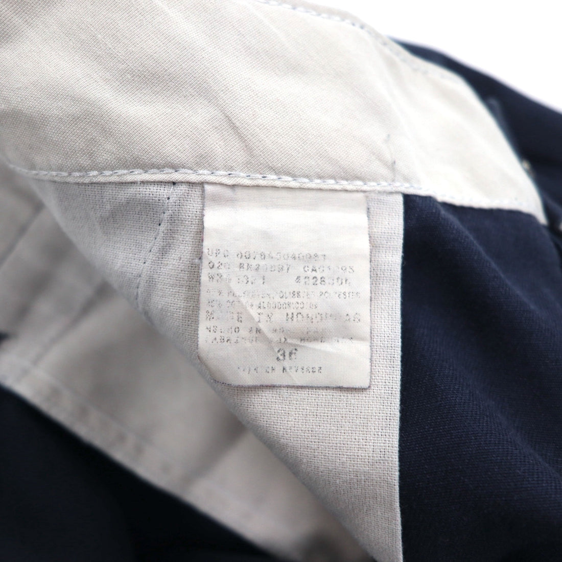 Dickies ハーフパンツ ワーク ショートパンツ L ネイビー ポリエステル コットン ホンジュラス製
