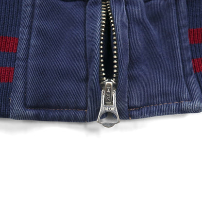 Polo by Ralph Lauren 90年代 スウィングトップ スポーツジャケット ブルゾン M ネイビー TALONジップ リブライン