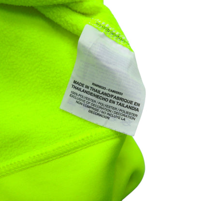 NIKE プルオーバー THERMA-FIT サーマフィット パーカー L イエロー サムホール フロントポケット 548804-703