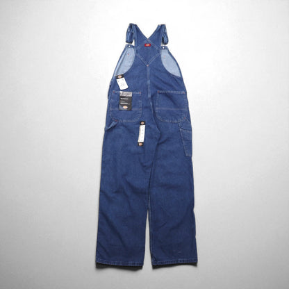 Dickies デニム オーバーオール ビブオーバーオール M インディゴ ブルー INDIGO BIB OVERALL STONEWASH 8396SNB メキシコ製 未使用品