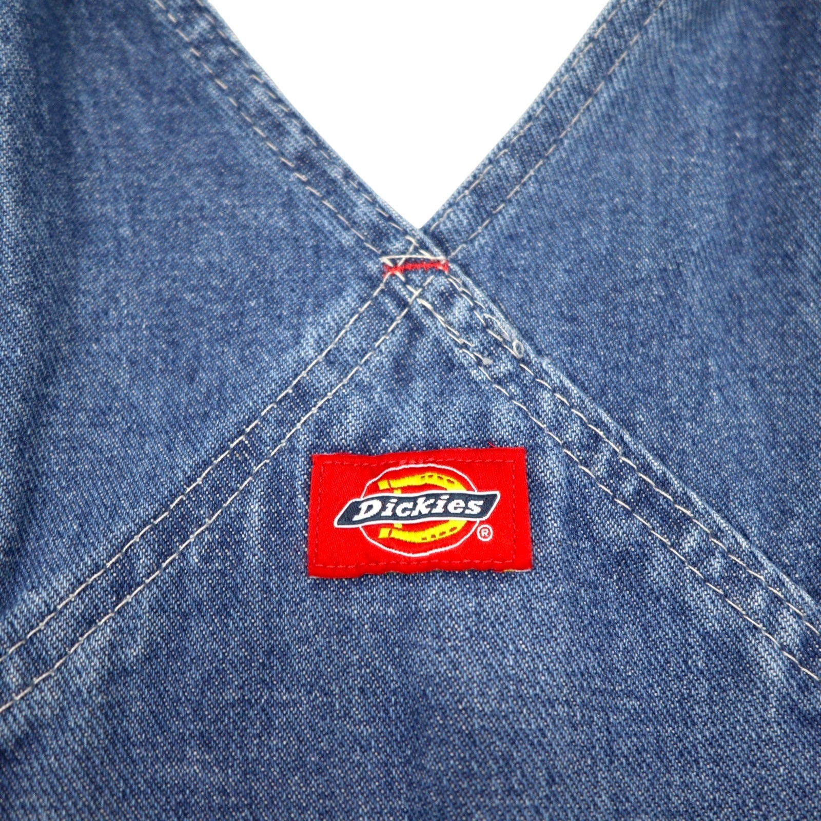 Dickies Denim Bib Overalls, Size M, Indigo Blue, Stonewash, 8396SNB, Made in Mexico, Unused