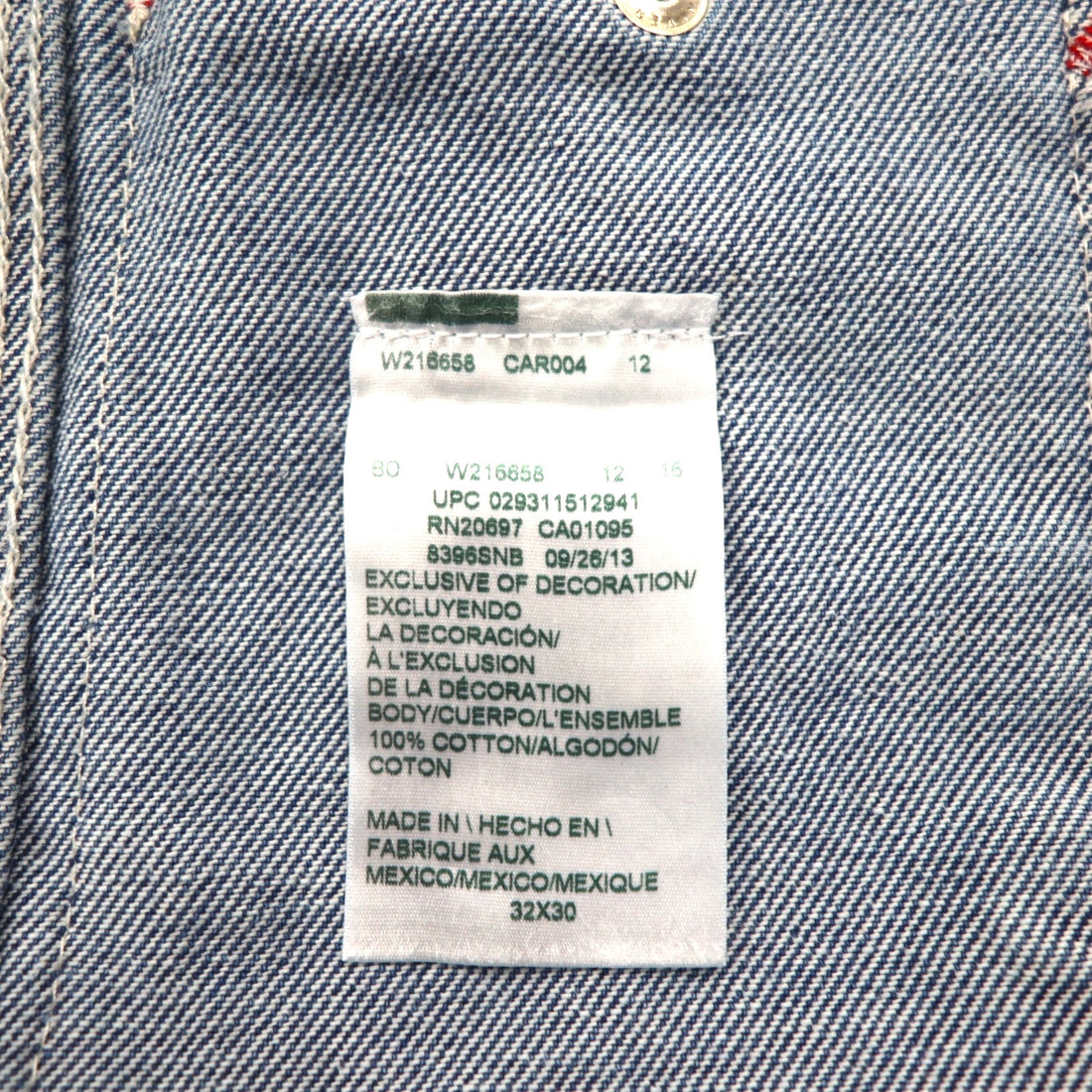 Dickies デニム オーバーオール ビブオーバーオール M インディゴ ブルー INDIGO BIB OVERALL STONEWASH 8396SNB メキシコ製 未使用品