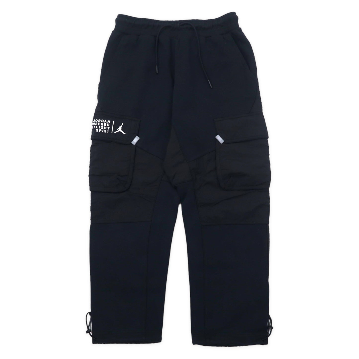 JORDAN BRAND (NIKE) Sweatshirt Cargo Pants M Black Cotton as M J