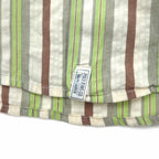 POLO JEANS CO. RALPH LAUREN 90s Multi-stripe shirt L Green Cotton