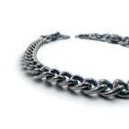 FUNNY Wallet Chain Key Ring Silver Metal SUS304