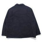 DOCKERS (Levi's) 90s faux mouton jacket, XL, black, polyester.