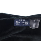 DOCKERS (Levi's) 90s faux mouton jacket, XL, black, polyester.